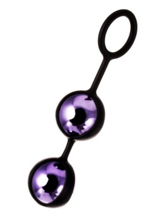 Raspy vajinal toplar, ABS plastik Mor 14 cm